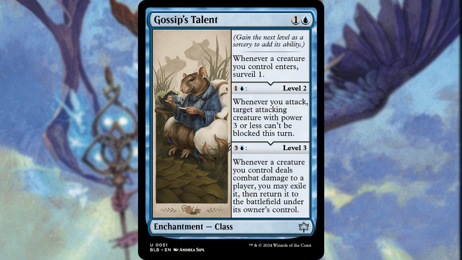 MTG Bloomburrow Gossip