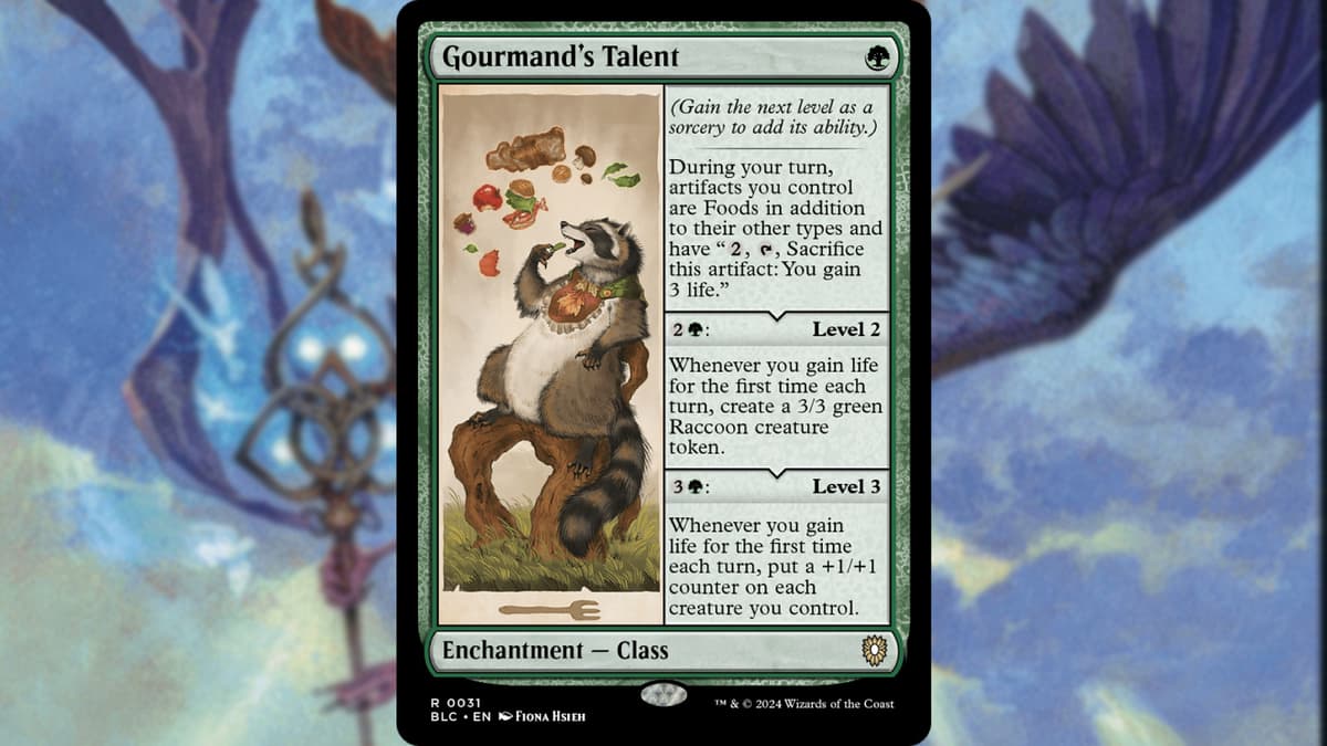 MTG Bloomburrow Gourmand