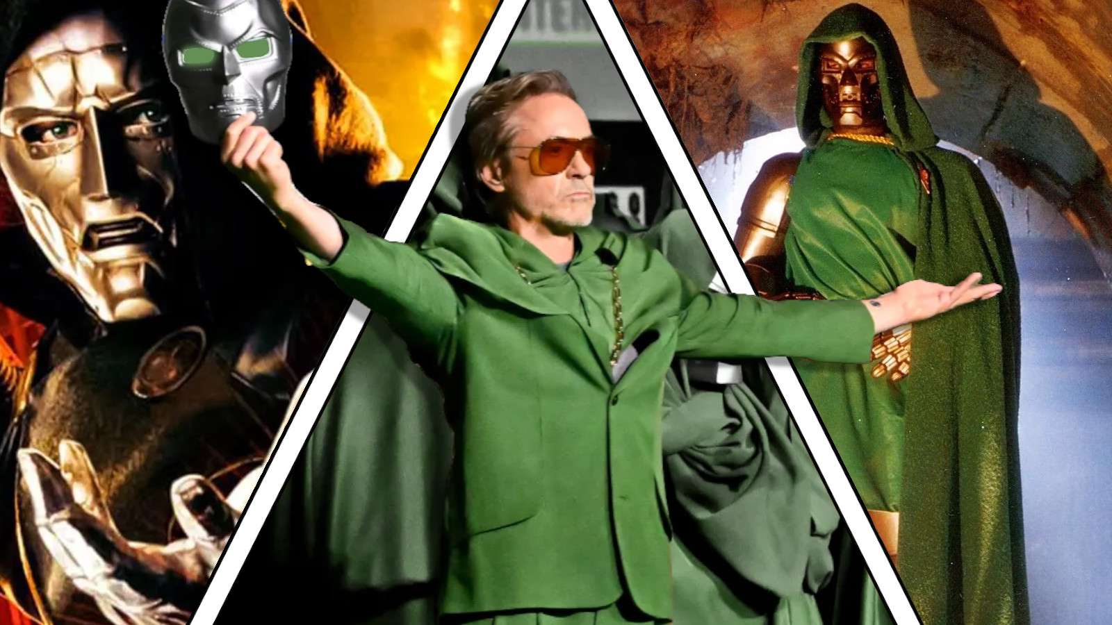 Robert Downey Jr. and pics of Doctor Doom