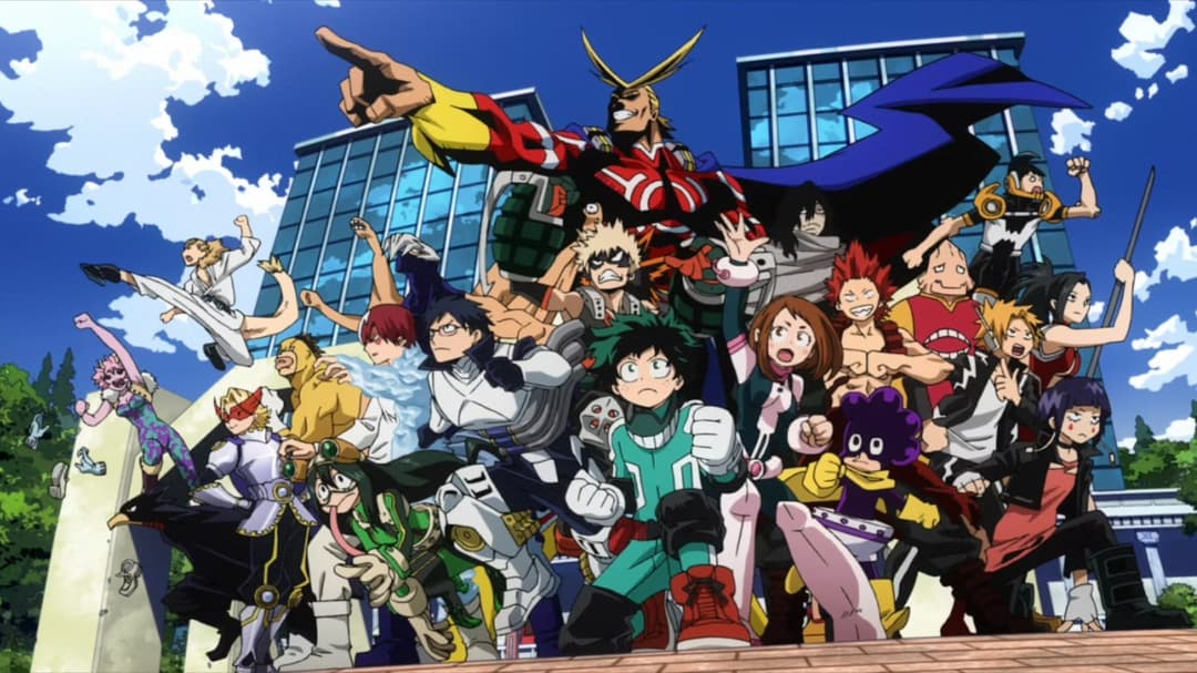 Дзюдзюцу Кайсен, One Piece и другие создатели отдают дань уважения My Hero Academia