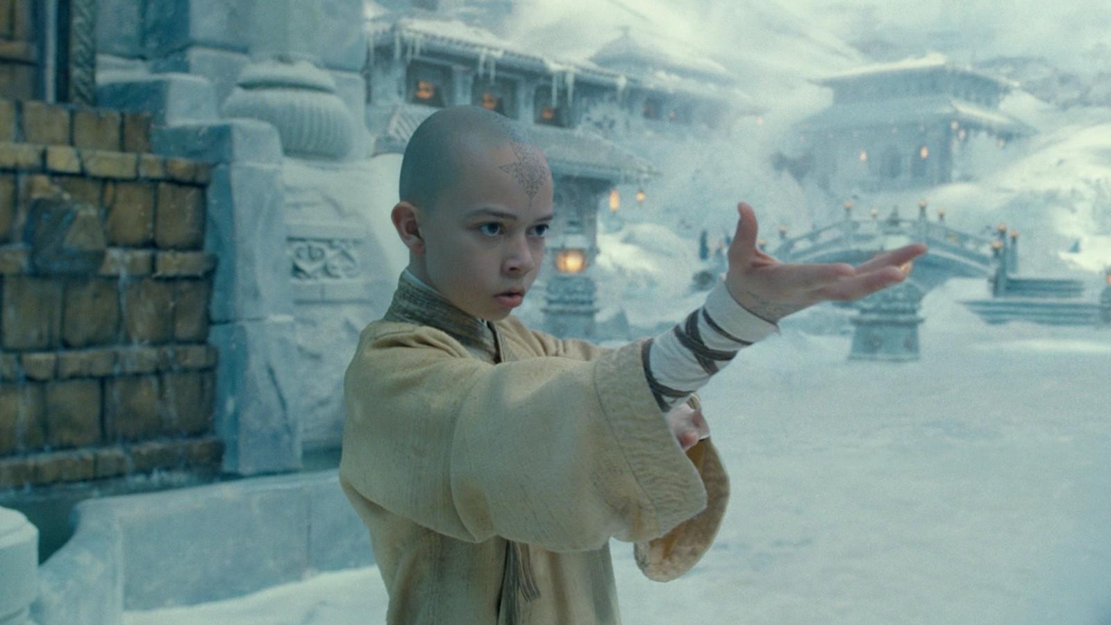 Aang in The Last Airbender