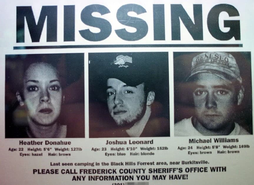 Blair Witch Project missing poster