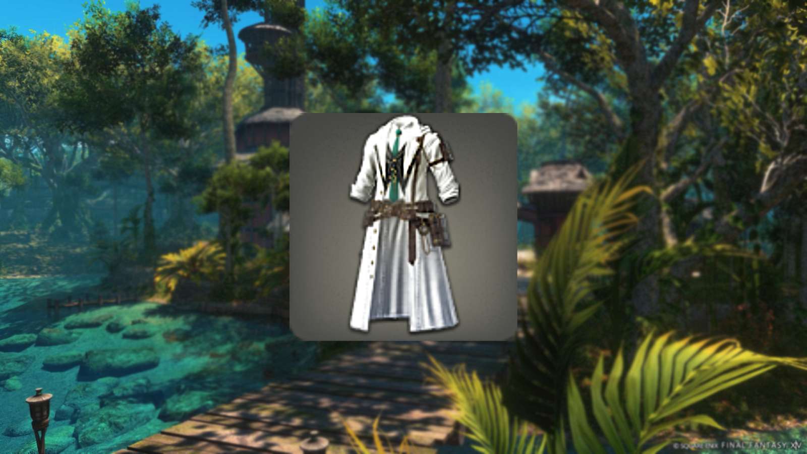 FFXIV Dawntrail with Scientist Coat