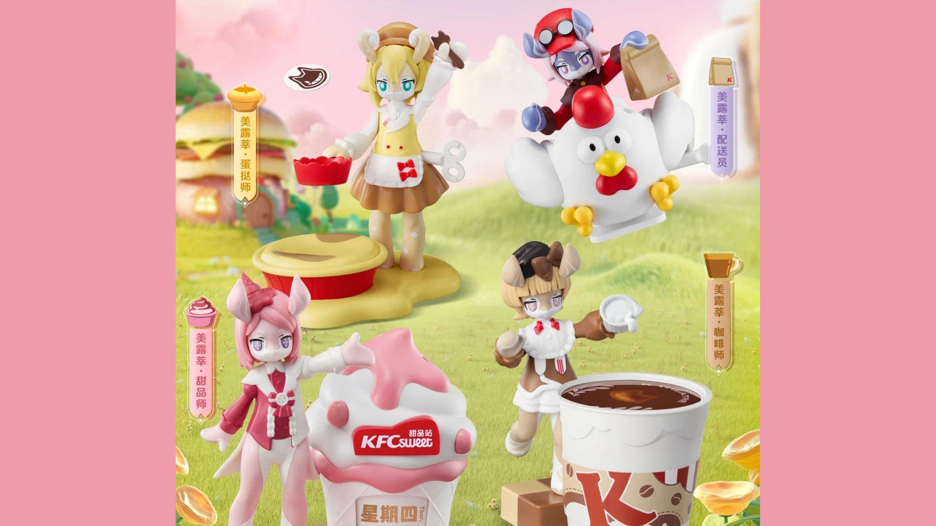 Genshin Impact x KFC collab for exclusive Fontaine character merch but there’s a catch