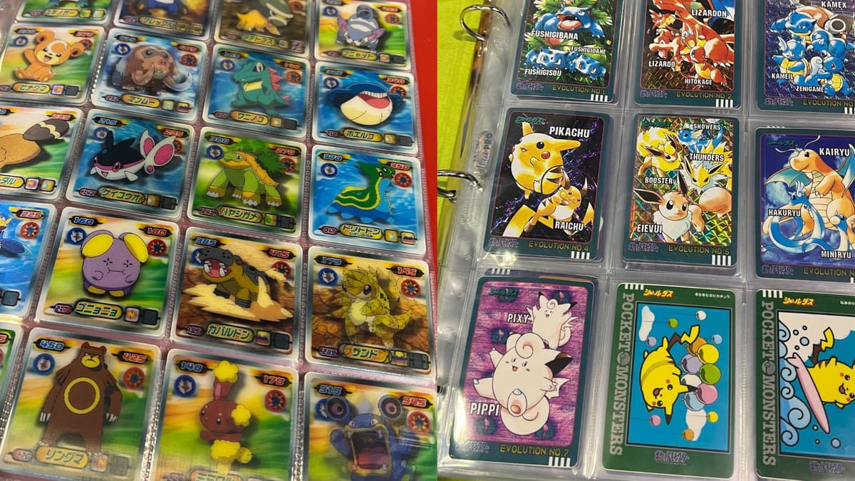 Pocket Monster Pokemon cards at London Card Show.