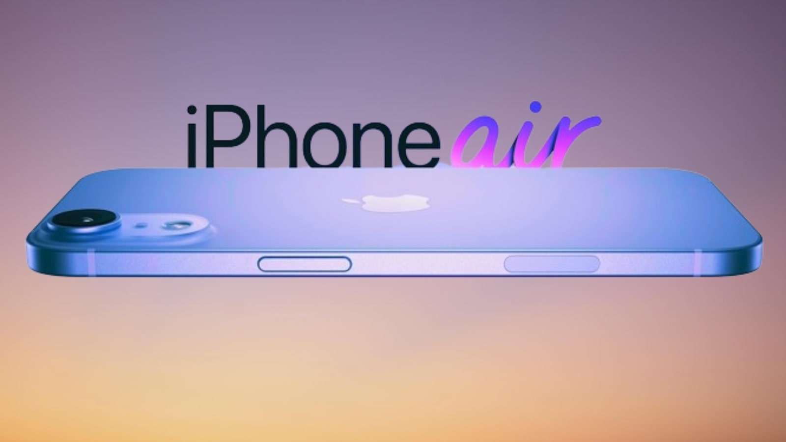 iPhone Air Mockup image