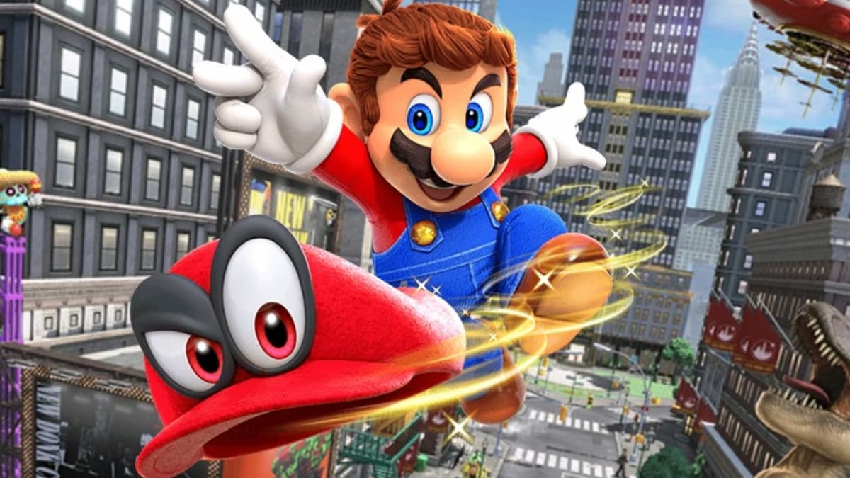 Cappy Super Mario Odyssey best video game weapon