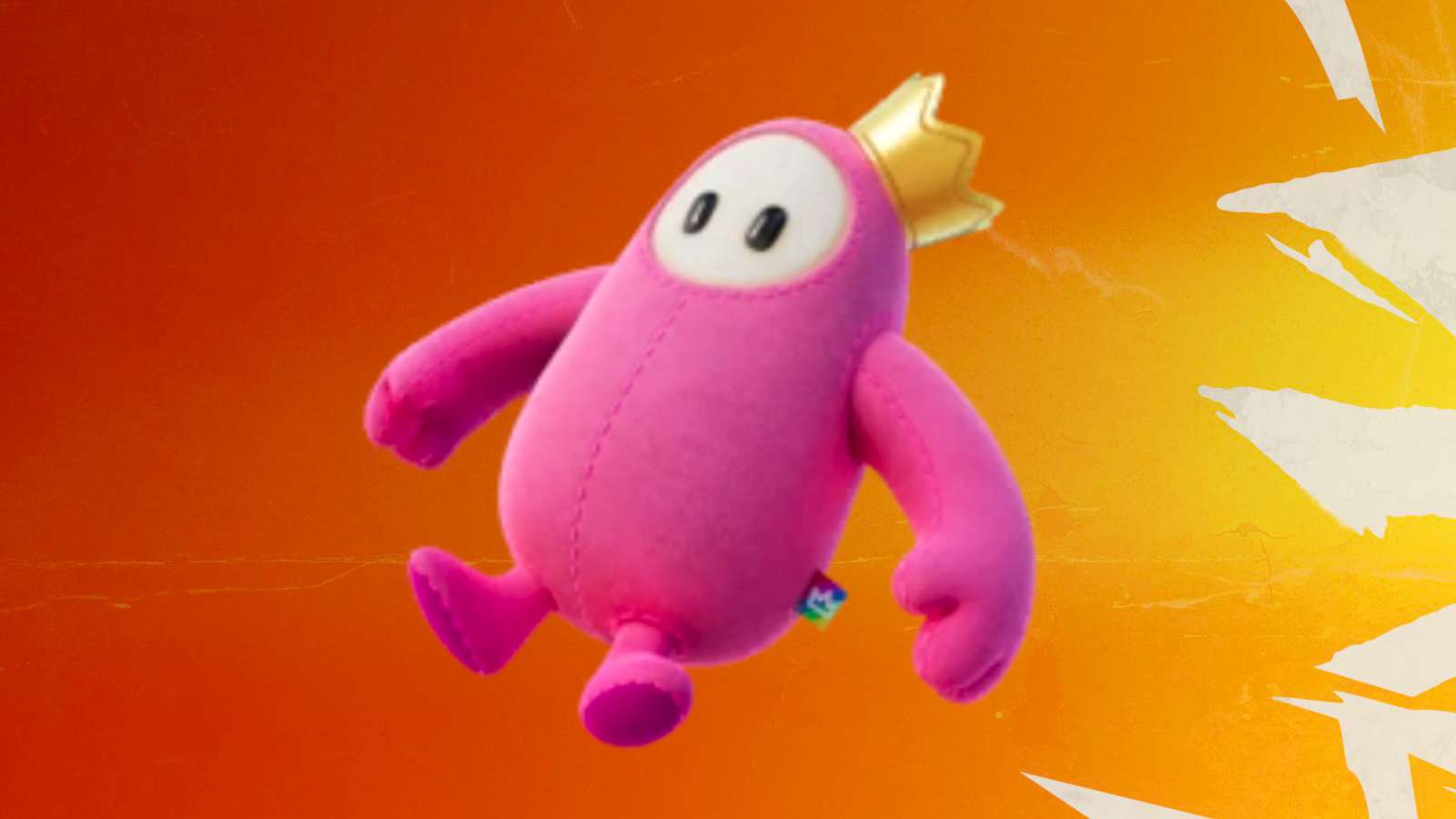 Fortnite Fall Guys Pink Plushie Back Bling.