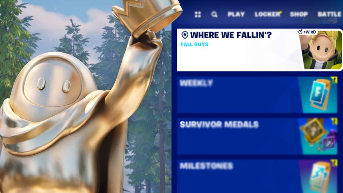 Fortnite Where We Fallin quests