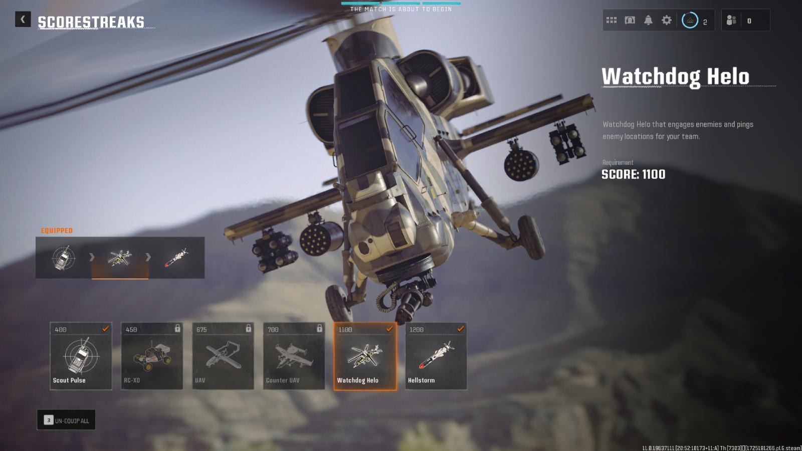 Watchdog Helo Scorestreak in Black Ops 6.