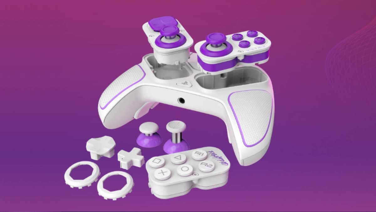 Image of the Victrix Pro BFG controller and the new hall effect modules.