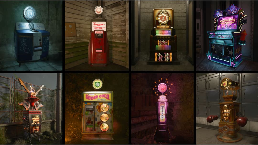 All Black Ops 6 Zombies Perk-A-Cola machines & how to use them