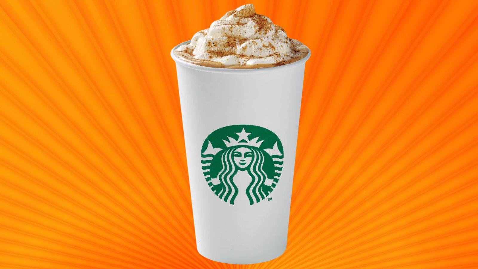 Starbucks pumpkin spice latte