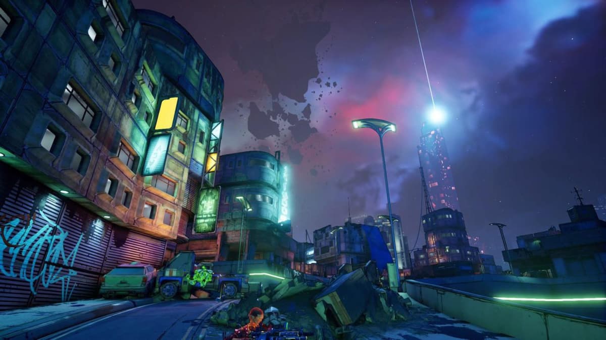 Lectra City in Borderlands 3