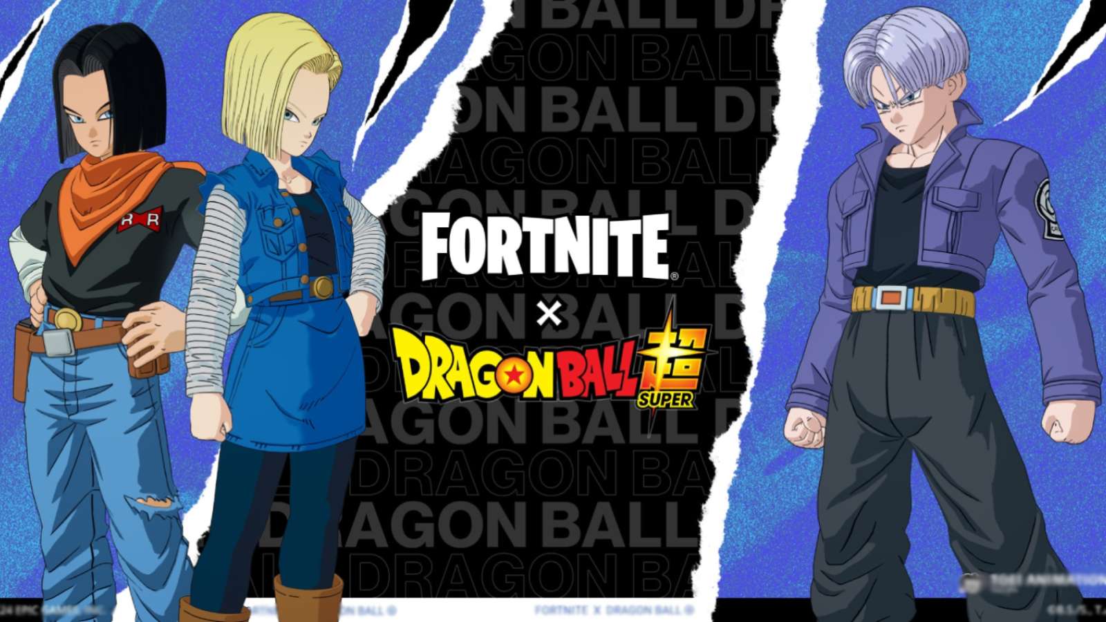 Fortnite Dragon Ball Super skins.