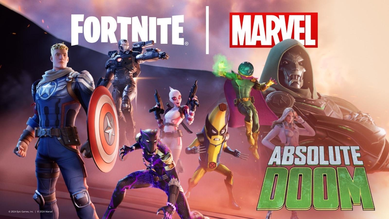 Все скины Marvel, выпущенные в Fortnite, глава 5, 4-й сезон