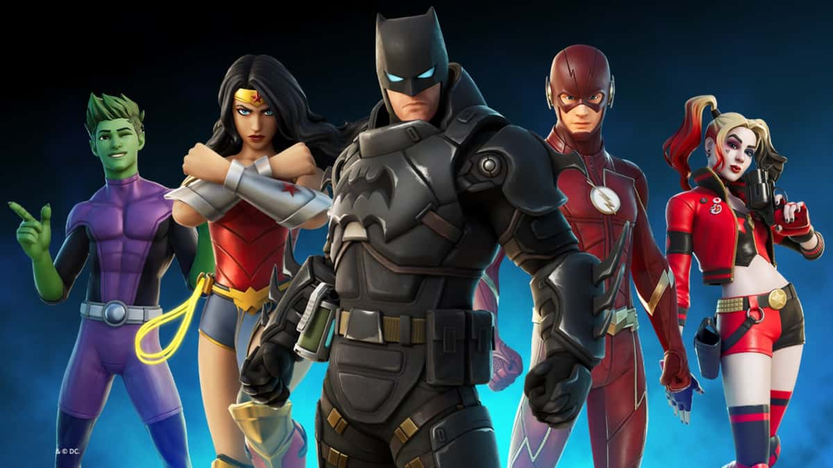 Fortnite DC skins.