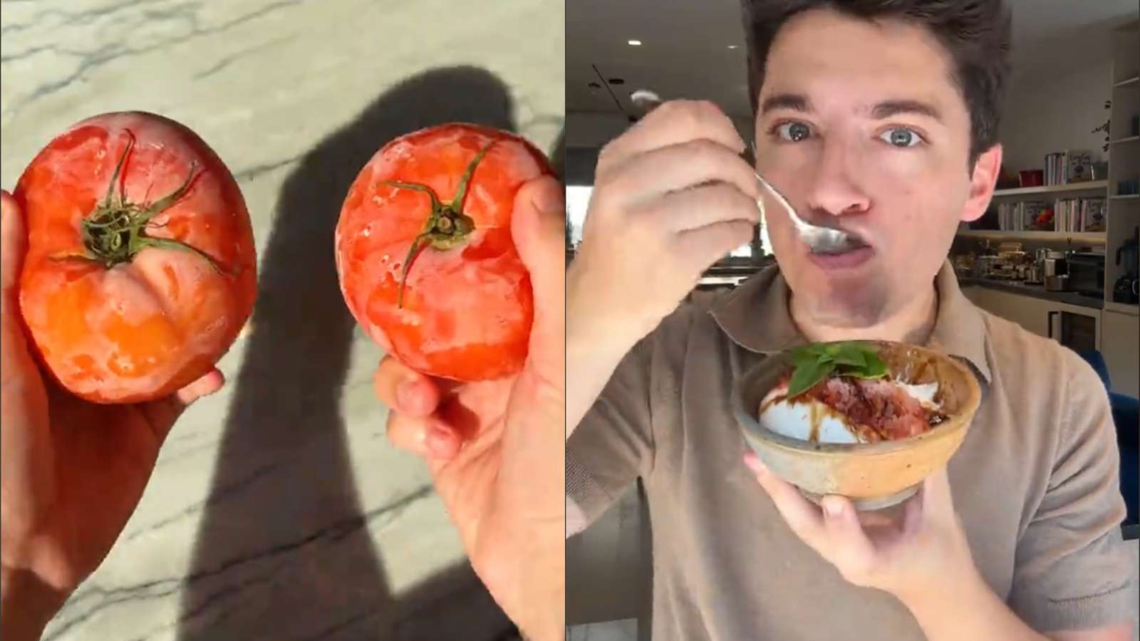 Frozen tomato on toast trend