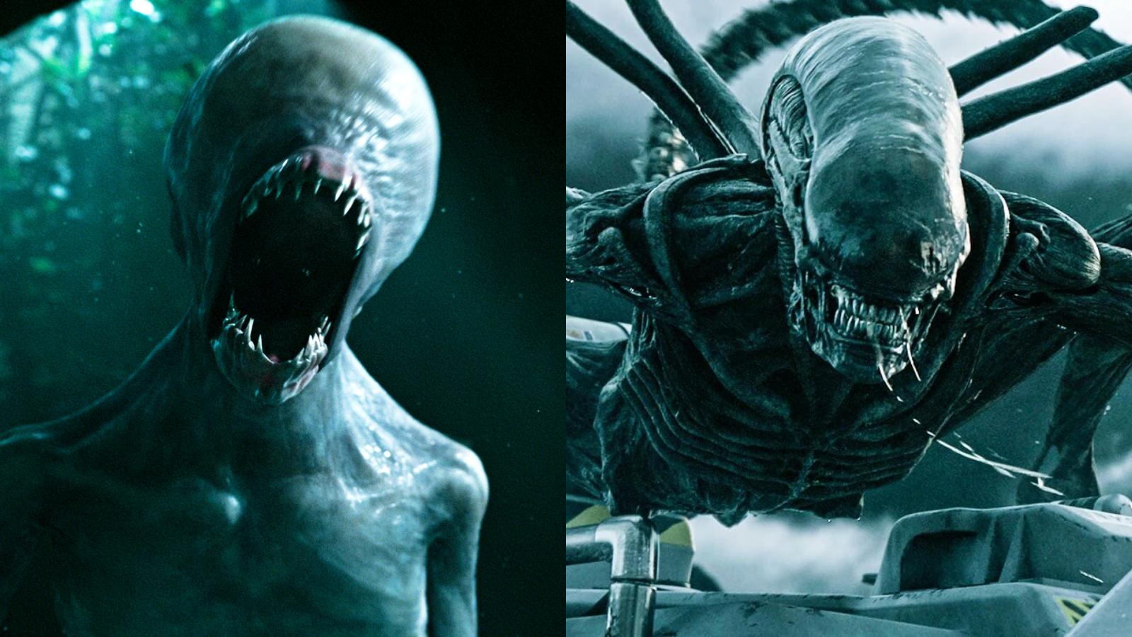 The Neomorph and Protomorph from Alien Covenant