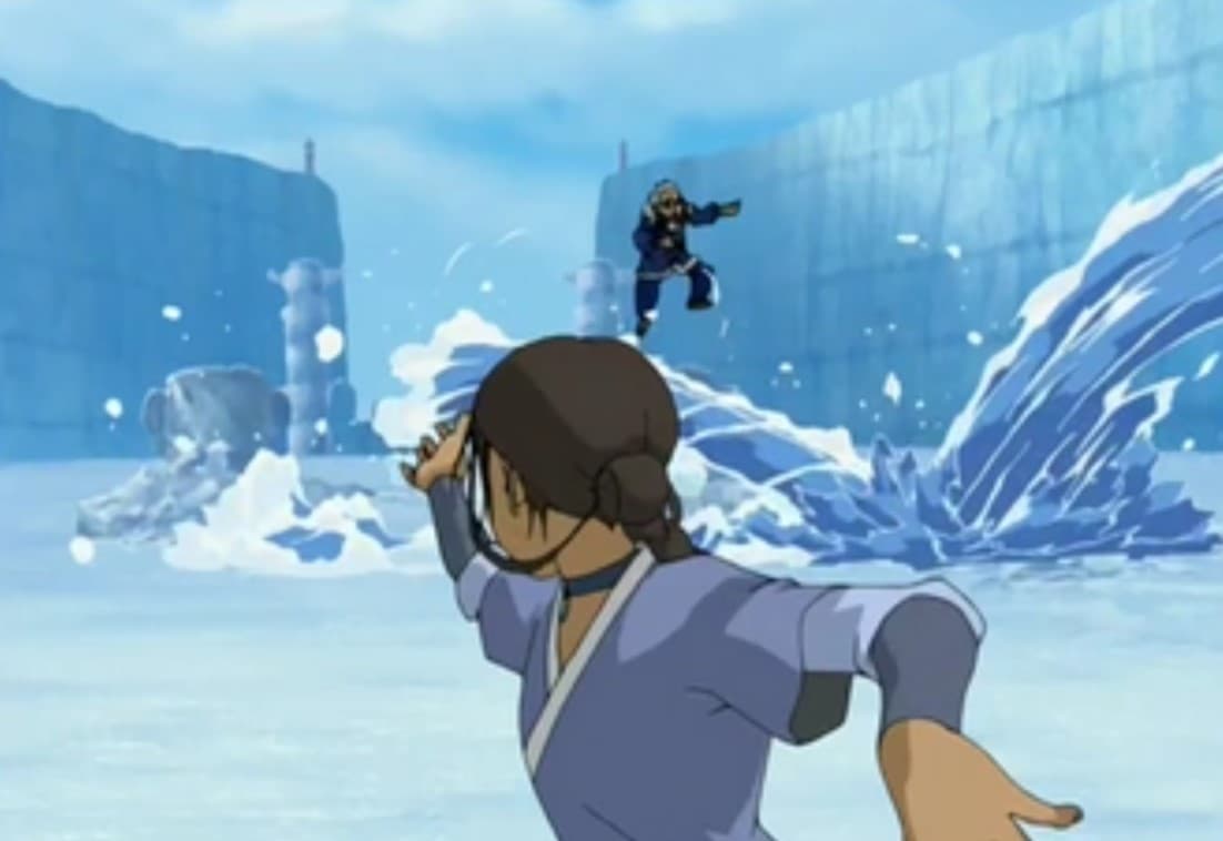 Katara fighting