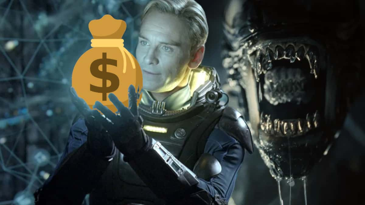 David from Prometheus and the Xenomorph from Alien: Romulus