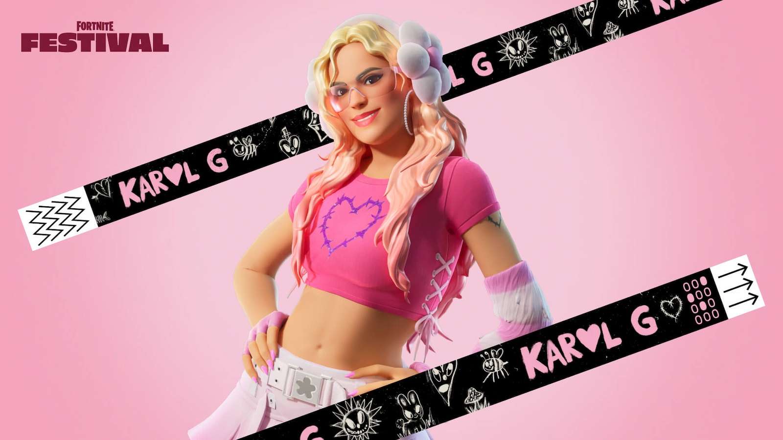 Karol G Skin in Fortnite