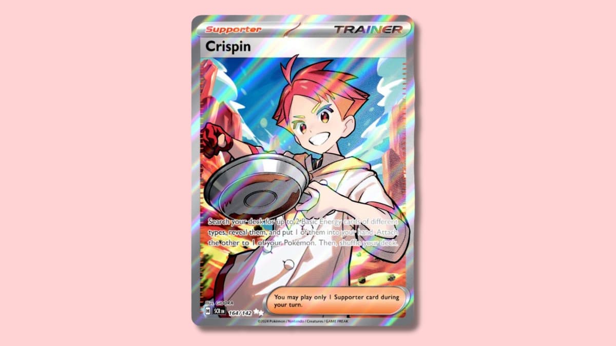 Crispin Pokemon card.