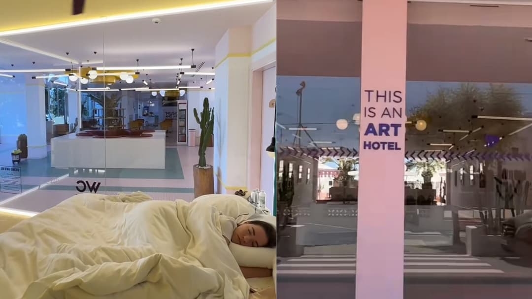 TikTok travelers baffled by ‘weirdest’ hotel room with glass walls