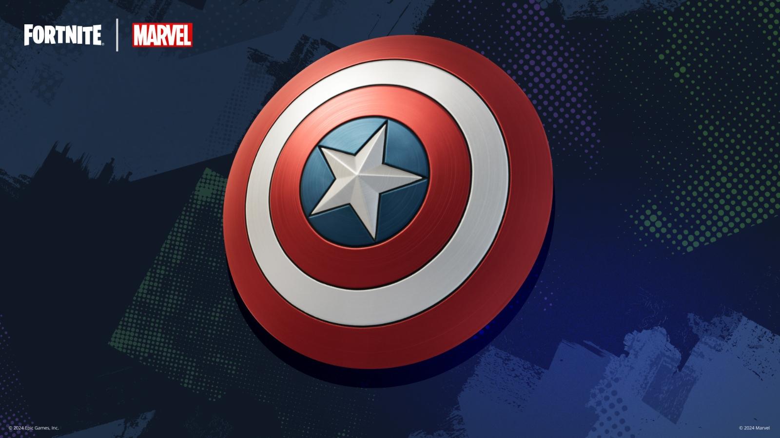 Fortnite Captain America Shield cover