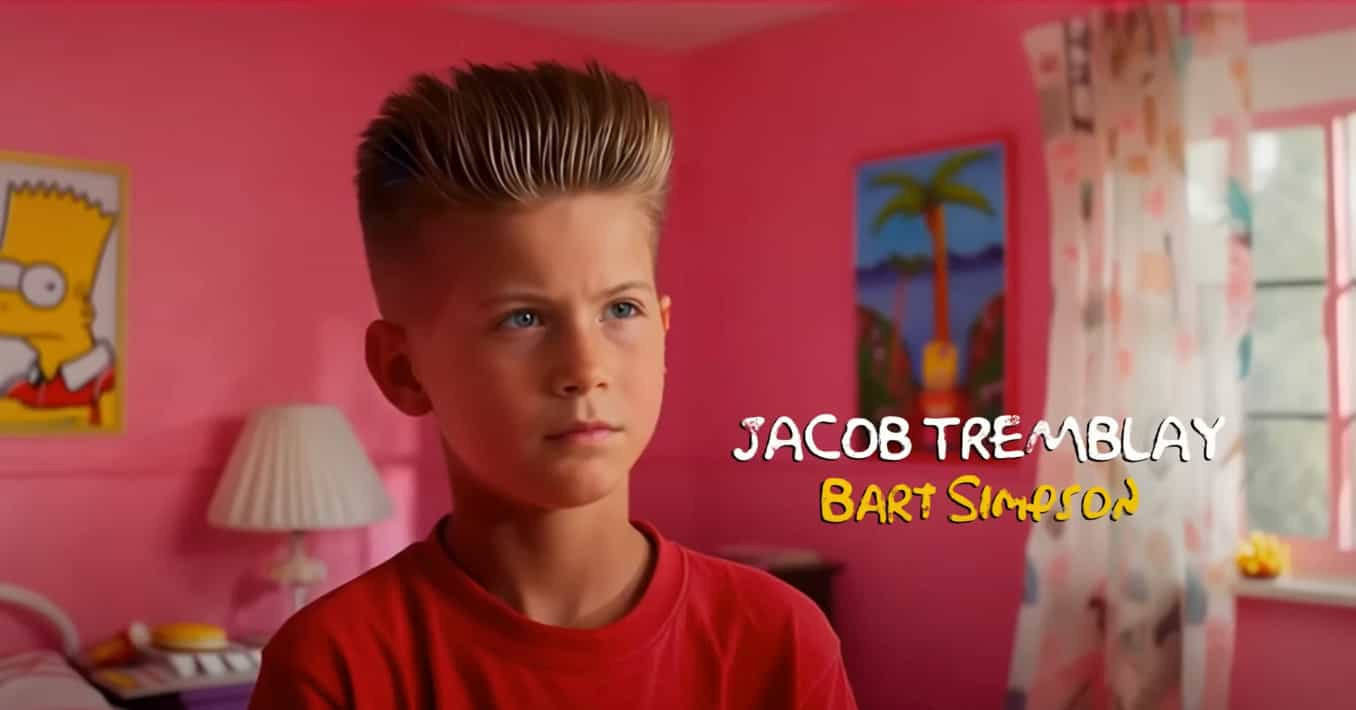 Jacob Tremblay as AI Bart Simpson