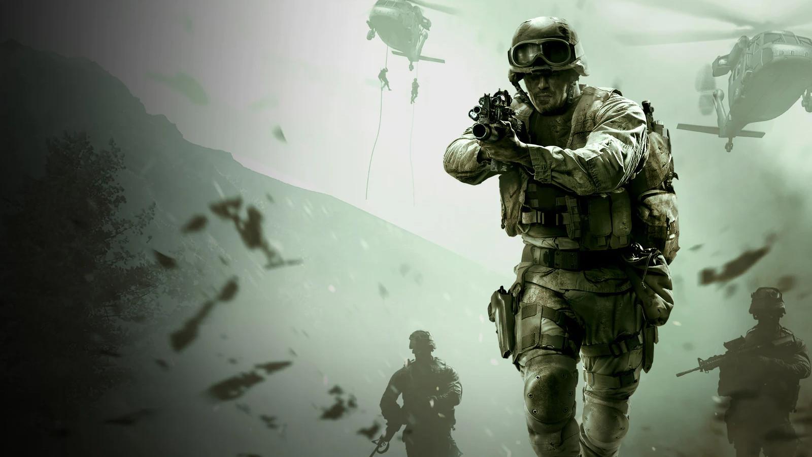 Key art from Call of Duty 4: Modern Warfare