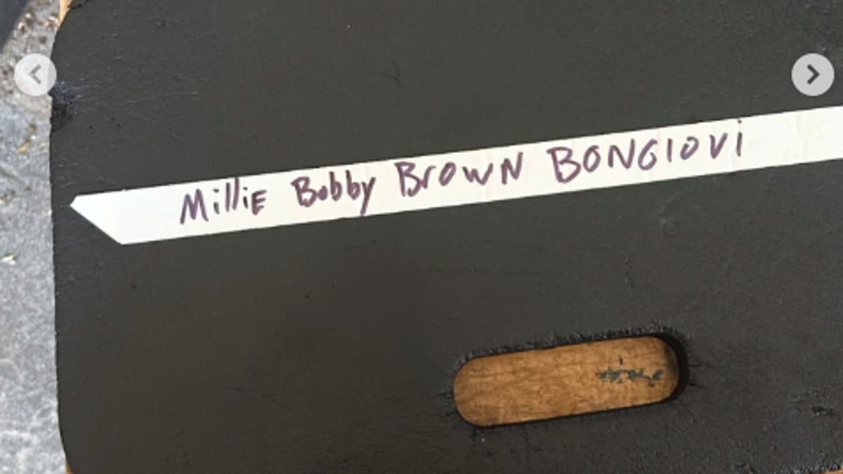 Millie Bobby Brown posts her new name to Instagram