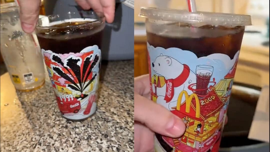 Coca-Cola reacts to the unexpected discovery of a McDonald’s collectible cup