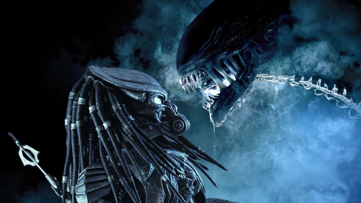 The Predator and Xenomorph from Alien Romulus