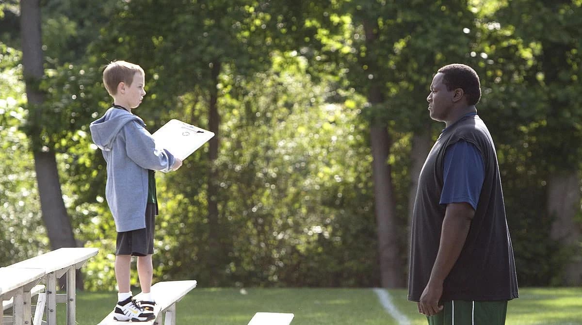 Quinton Aaron as Michael Oher in The Blind Side