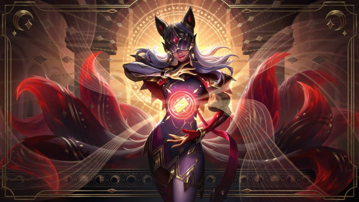 Arcana Ahri splash art