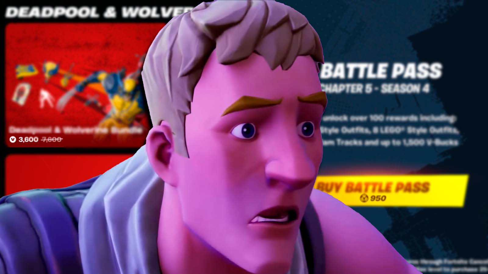 Jonesy shocked at the Battle Pass price in contrast to the Item Shop in Fortnite