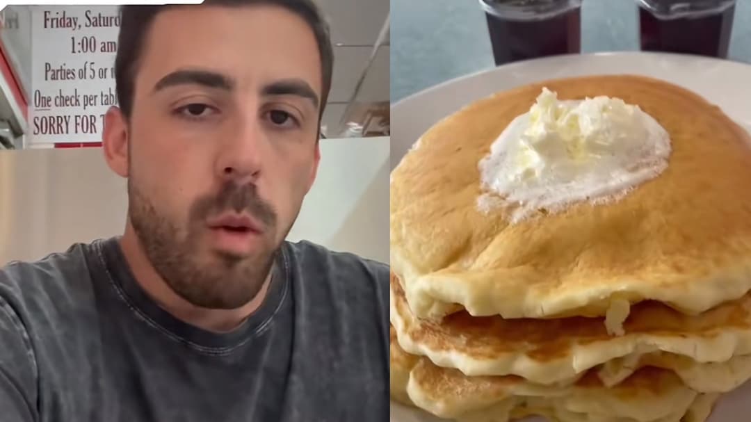 TikToker forced to eat pancakes for 24 hours after losing fantasy football