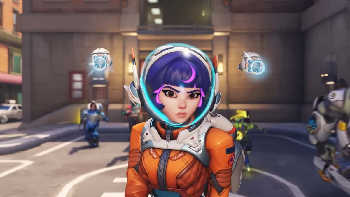 overwatch 2's Juno in her trailer