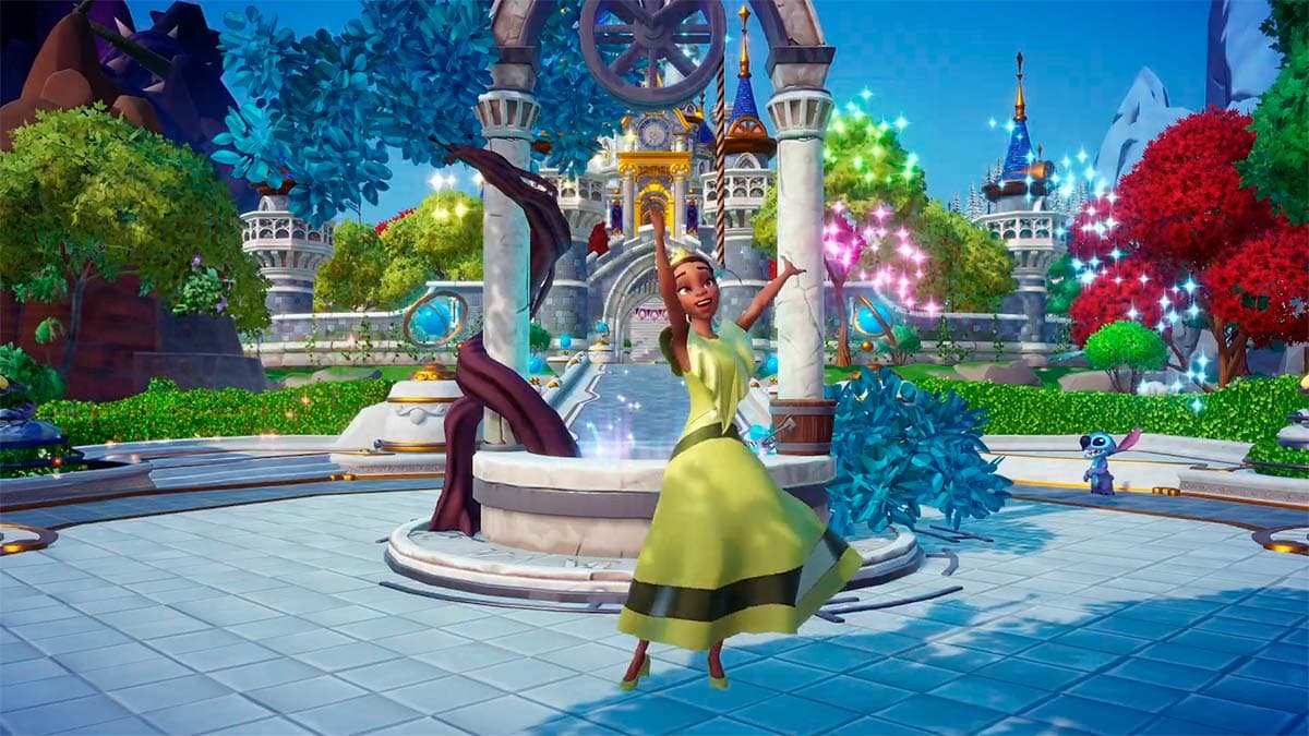 Tiana arrives in the valley