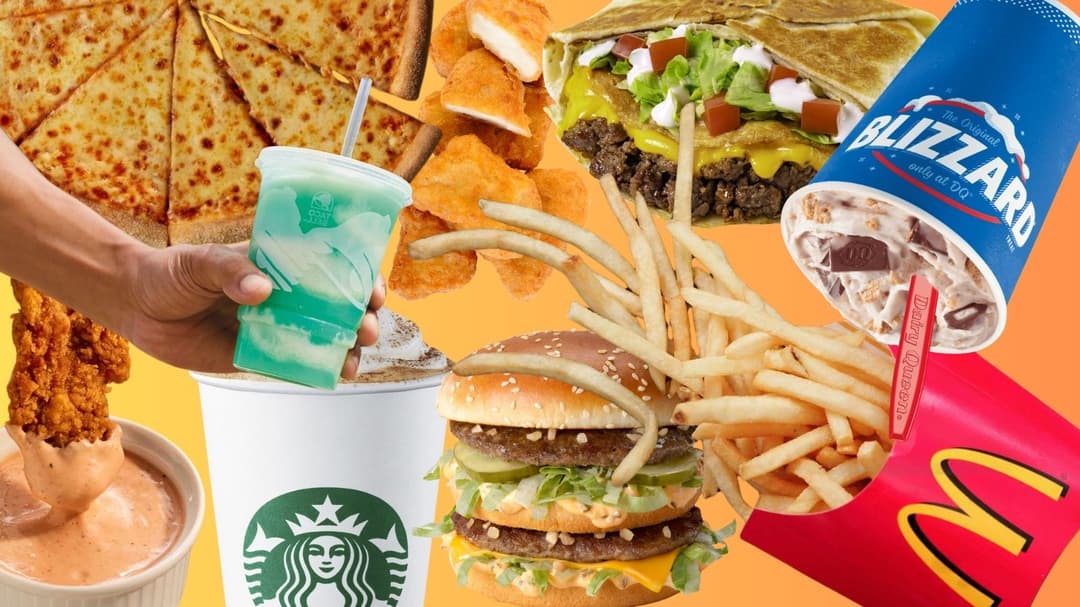 Top 15 best fast food items around: A definitive ranking