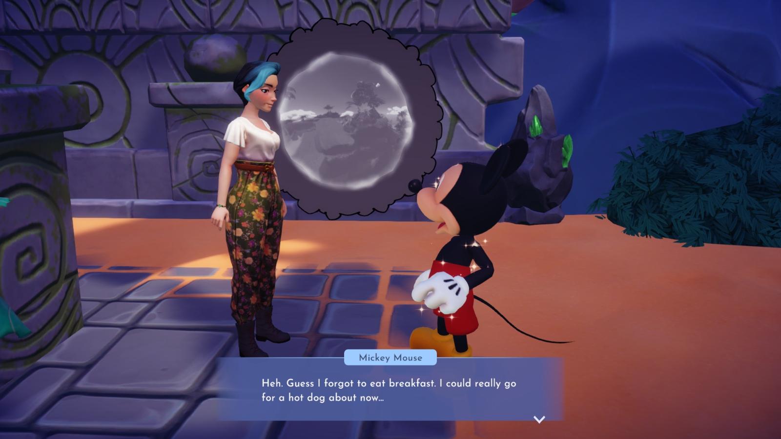 Mickey in DDV Rift in Time Act 3