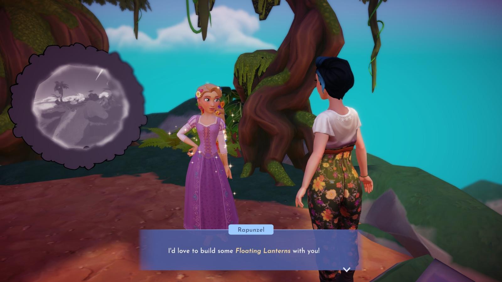 Rapunzel in DDV Rift in Time Act 3