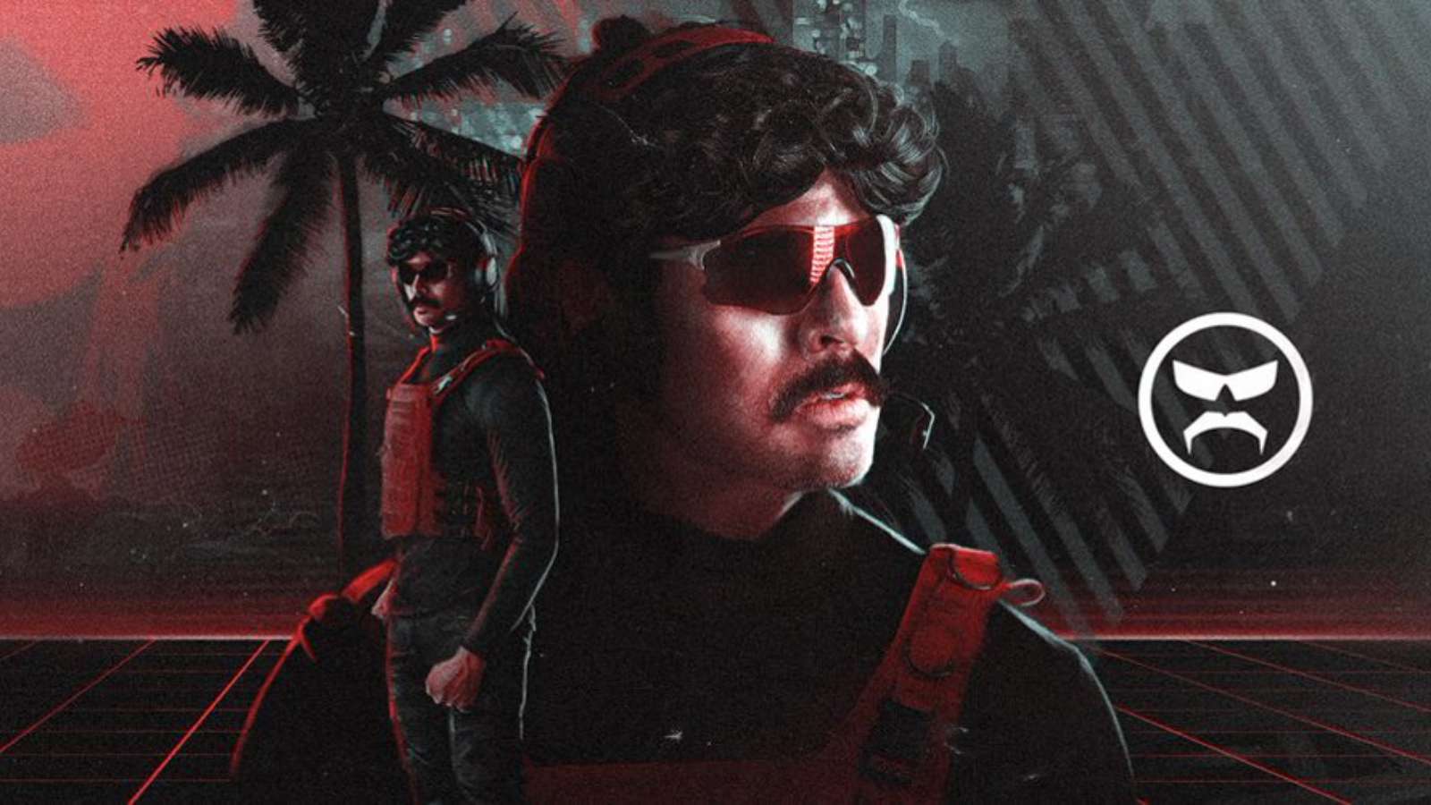 dr disrespect's new x header image