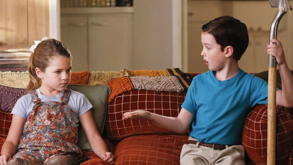 Missy and Sheldon in Young Sheldon