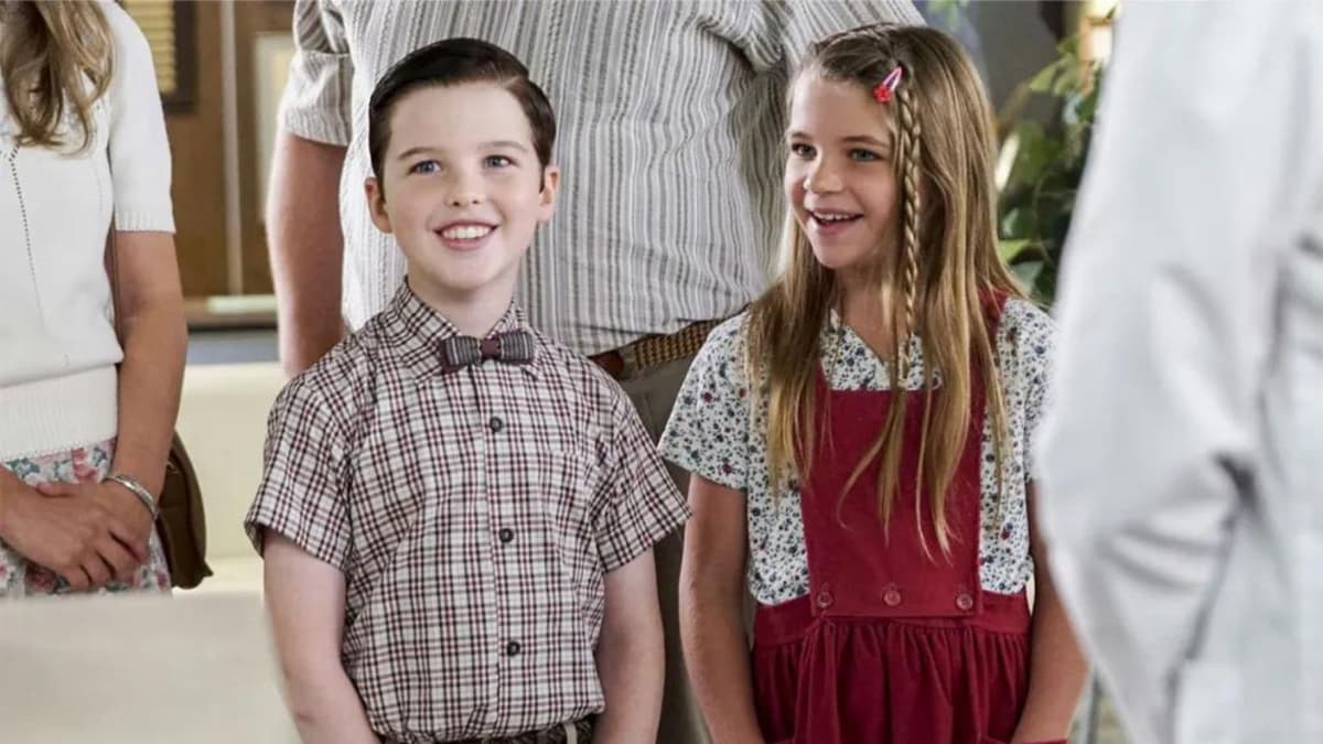 Missy and Sheldon in Young Sheldon