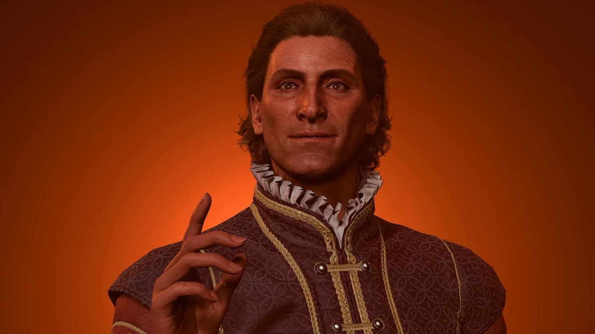 A screenshot featuring Raphael in Baldur's Gate 3.