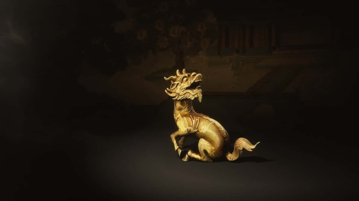 A screenshot of Gold Ridge Beast