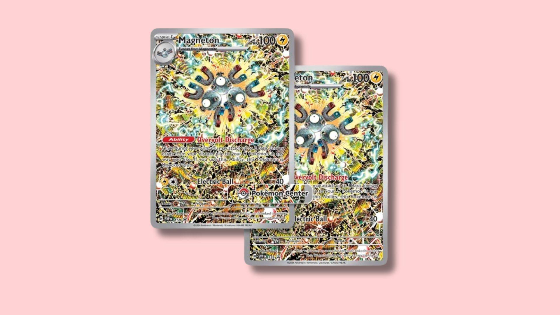 Magneton Promo Pokémon Card Surging Sparks.