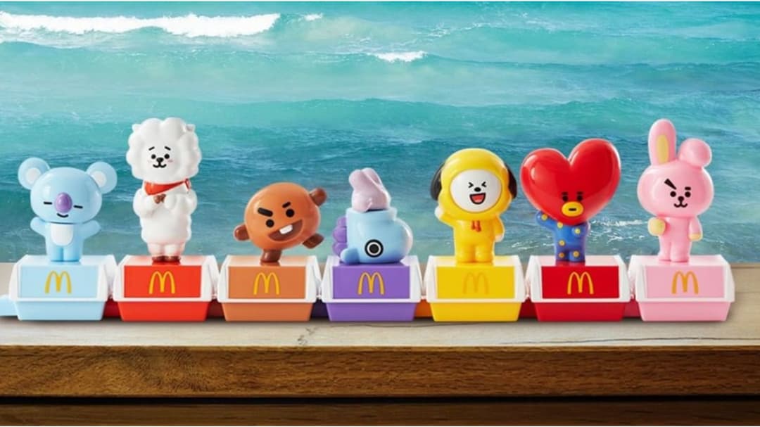 McDonald’s launches adorable BTS Happy Meal figures, but they won’t be easy to get